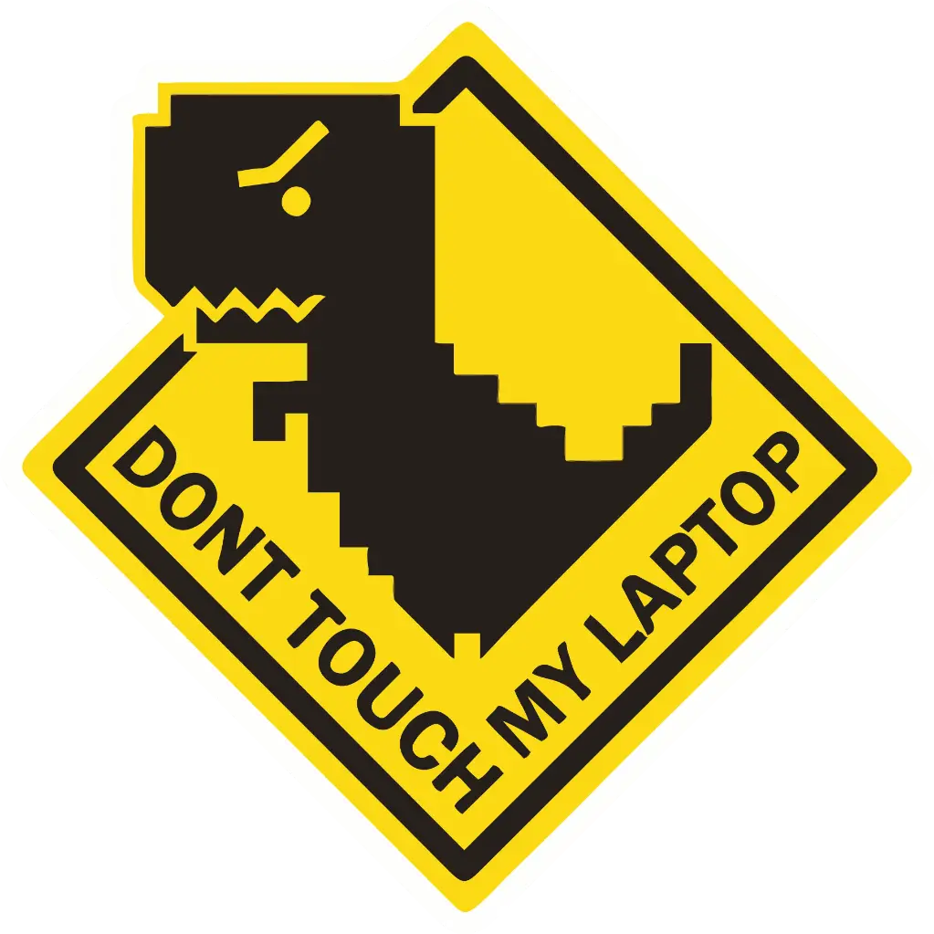 Don't touch My Laptop