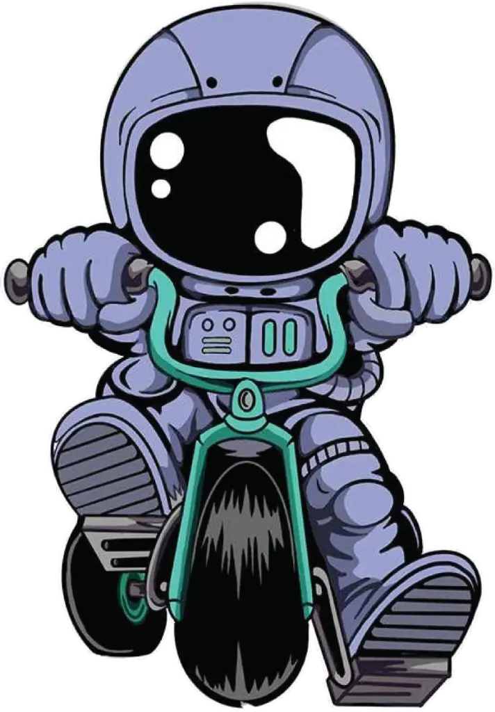 Astronaut Biker