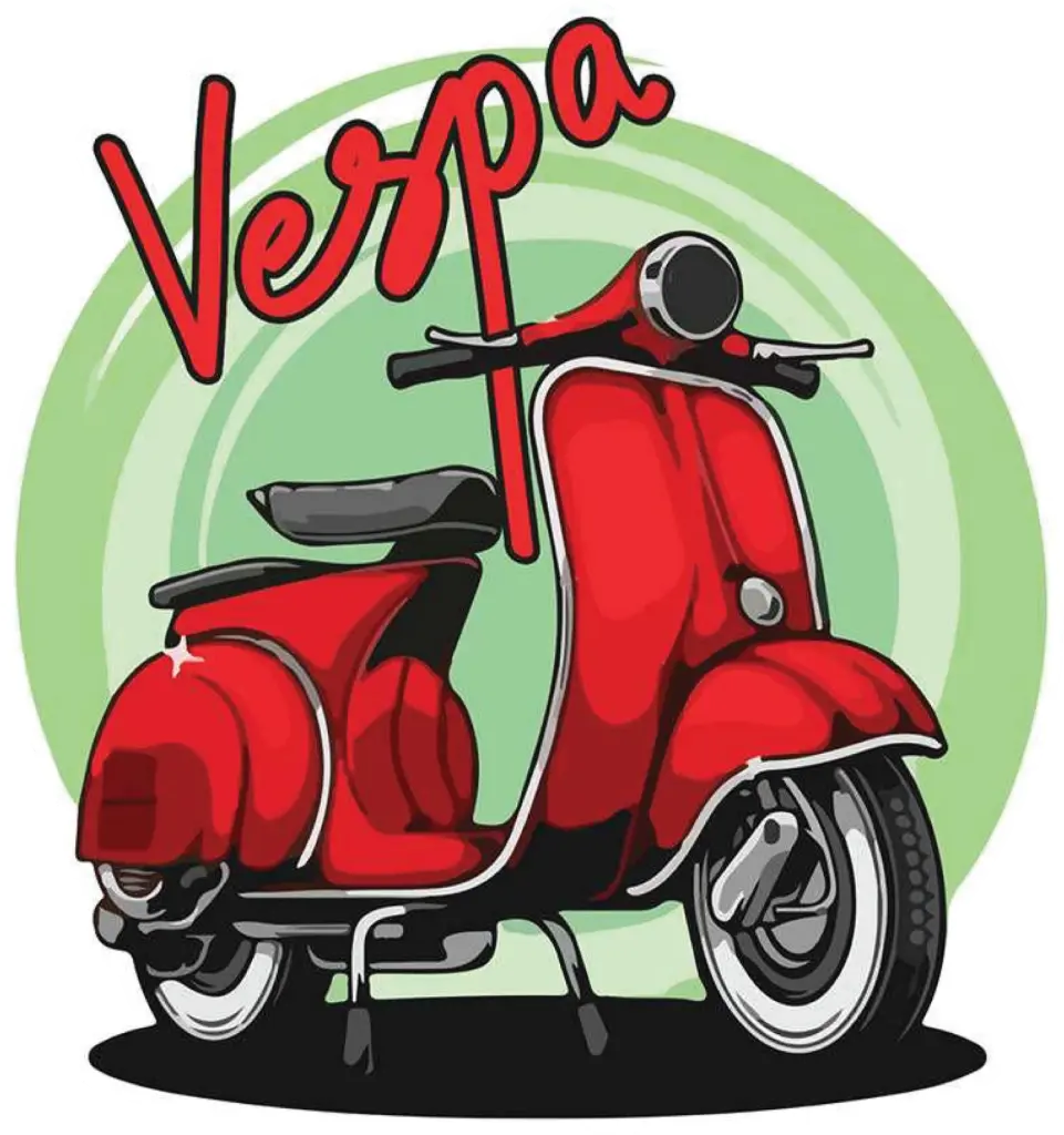 Vespa Red