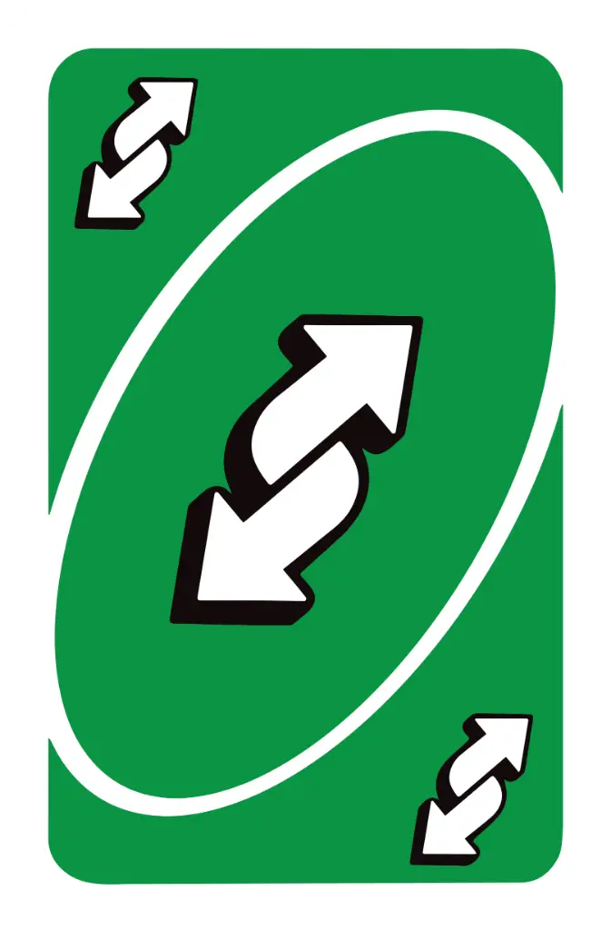 UNO Reverse Green