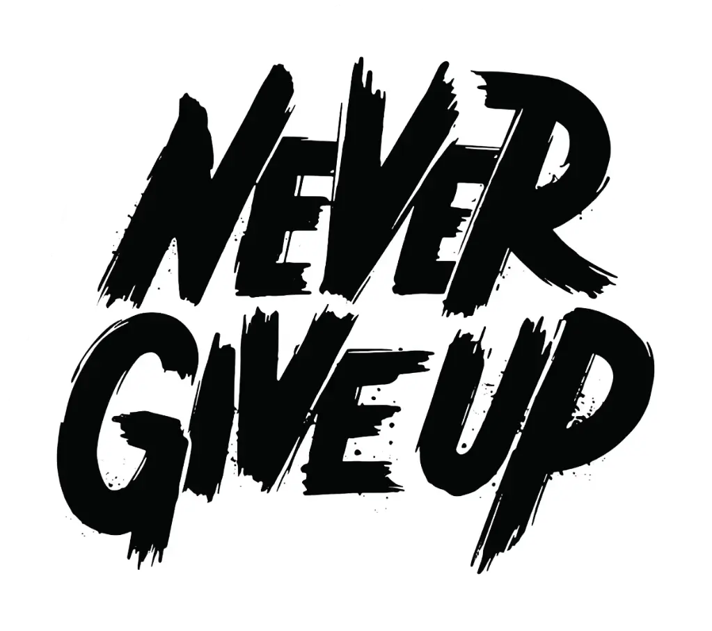 Never Give up