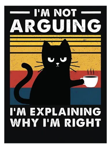 I'm not Arguing