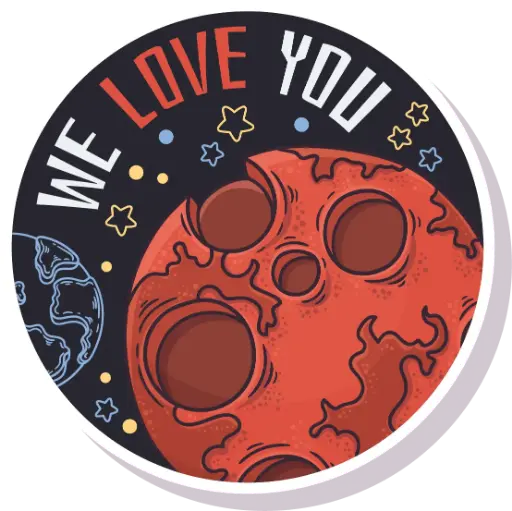 We love you (Red)