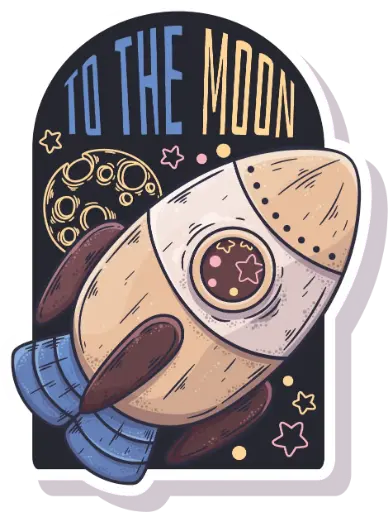 To the moon