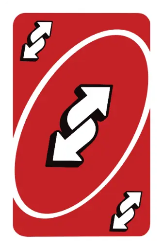 UNO Reverse Red