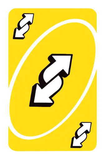 UNO Reverse Yellow